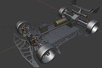 develop custom car part model for 3dprint, printable widebody kit for fdm, resin