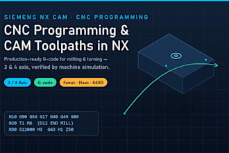 do 3 axis and 4 axis cnc programming in siemens nx cam