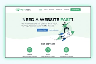 create websites quickly and easily