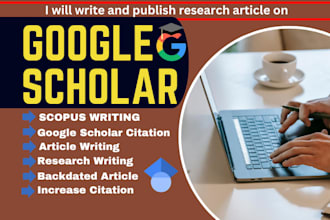 publish research article in google scholar, scopus and increase citation for eb1