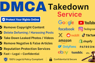 send dmca takedown notices to protect your content
