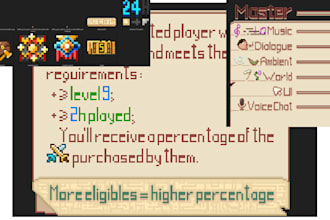 do pixel art UI for games