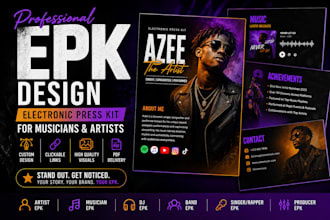 electronic press kit epk for musicians and artists branding epk band epk