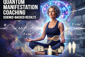 coach you in scientific quantum manifestation techniques