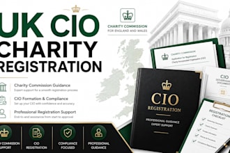 register your UK cio charity professionally