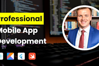develop android and ios mobile apps on react native
