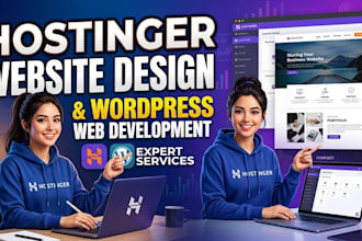 hostinger wordpress website redesign hostinger ecommerce website