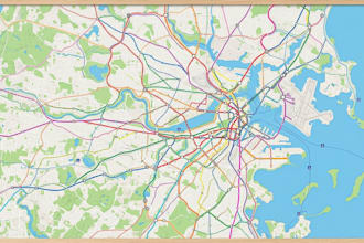 design custom metro, transit, subway, railway and transportation maps