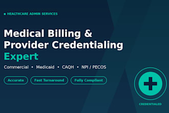 do medical billing, provider enrollment and credentialing