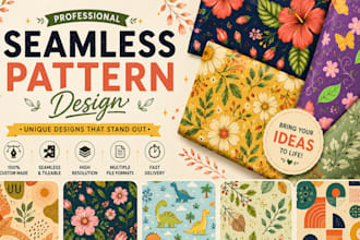 design seamless pattern and repeat vector pattern design