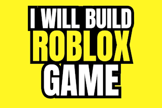 create roblox game as a roblox game developer and roblox scripter