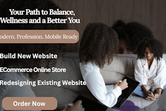 builld a therapy web design