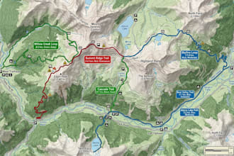 create trail maps, hiking maps and national park maps