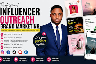 manage influencer marketing research outreach instagram youtube brand promotion