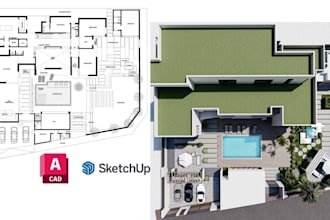 draw permit ready 2d floor plans, house plans and architectural drawings