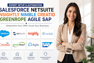 do  salesforce netsuite insightly nimble creatio greenrope agile sap media