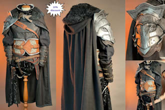 make cosplay creation wearable 3d cosplay armor for con game anime prop design