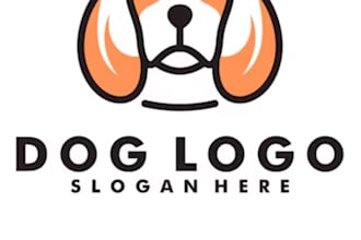 create wonderful and excellent dog logo design