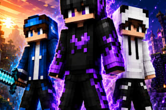 create best high quality skin, pixel art, custom skin, minecraft skin, minecraft