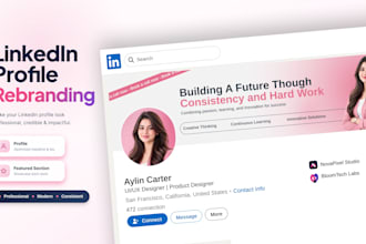 design a linkedin personal branding kit