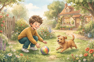 watercolor children story book, picture book illustration, watercolor kids book