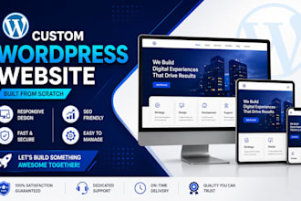 build a custom wordpress website