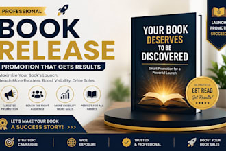 promote your book launch with book promotion, book release PR and marketing