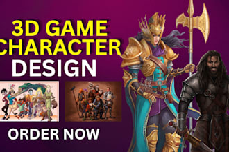 create fantasy character, superhero and miniature character modeling with files