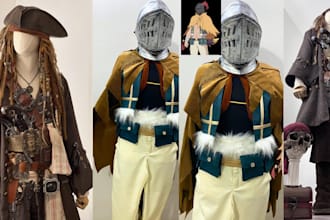 sew custom cosplay costume anime cosplay full cosplay commission
