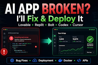 fix and deploy your vibe coded ai app