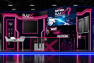 design 3d trade show booth exhibition stand booth design