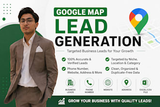 provide google maps lead generation and business leads