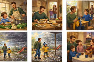 pro storyboard illustration artist animation for commercial films  comic book