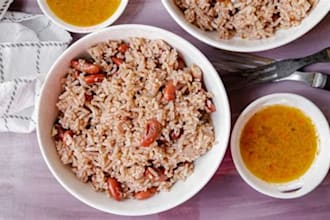 cook you rice and beans with melon soup