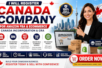 register canada company for amazon fba ecommerce canada incorporation cra