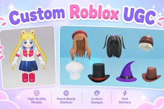 create custom ugc models for roblox