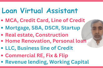 be your loan assistant to run your business