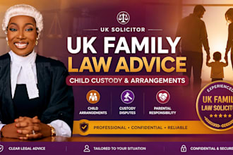 provide UK family law advice on child custody and arrangements, uk solicitor
