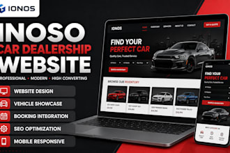 design ionos car dealer website for auto dealership ionos automotive website