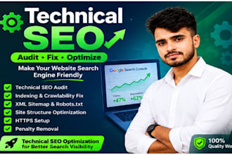 audit and fix wordpress technical SEO issues