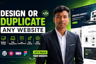 design and clone responsive wordpress website