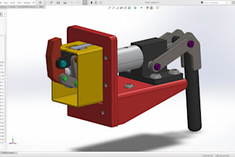 do 3d cad design, 3d product design, 3d modeling in solidworks and fusion 360