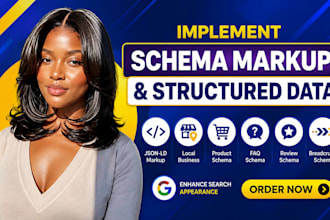 schema markup structured data json ld rich snippets