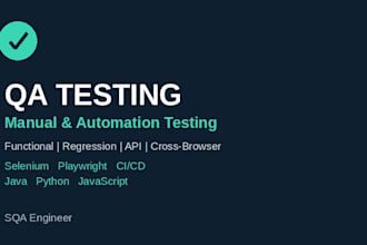 do manual and automation QA software testing