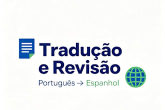 write, edit and proofread texts in portuguese and spanish