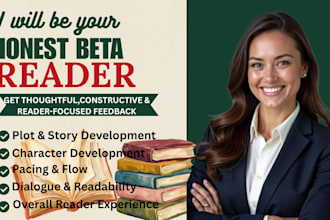 beta read  words and provide detailed review