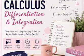 teach derivatives and integration