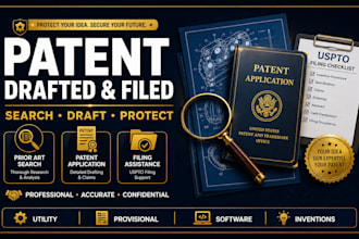 draft, search and file your US patent application