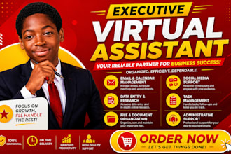 executive virtual assistant gohighlevel virtual assistant admin support