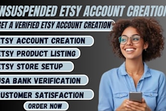 create unsuspended etsy seller account etsy account creation for any country